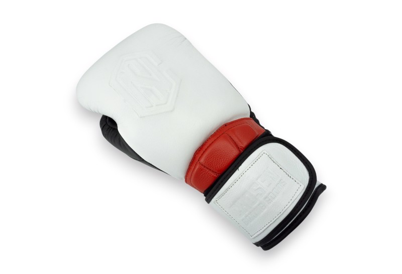 Chosen Supergel Premium Boxing Gloves-white/red